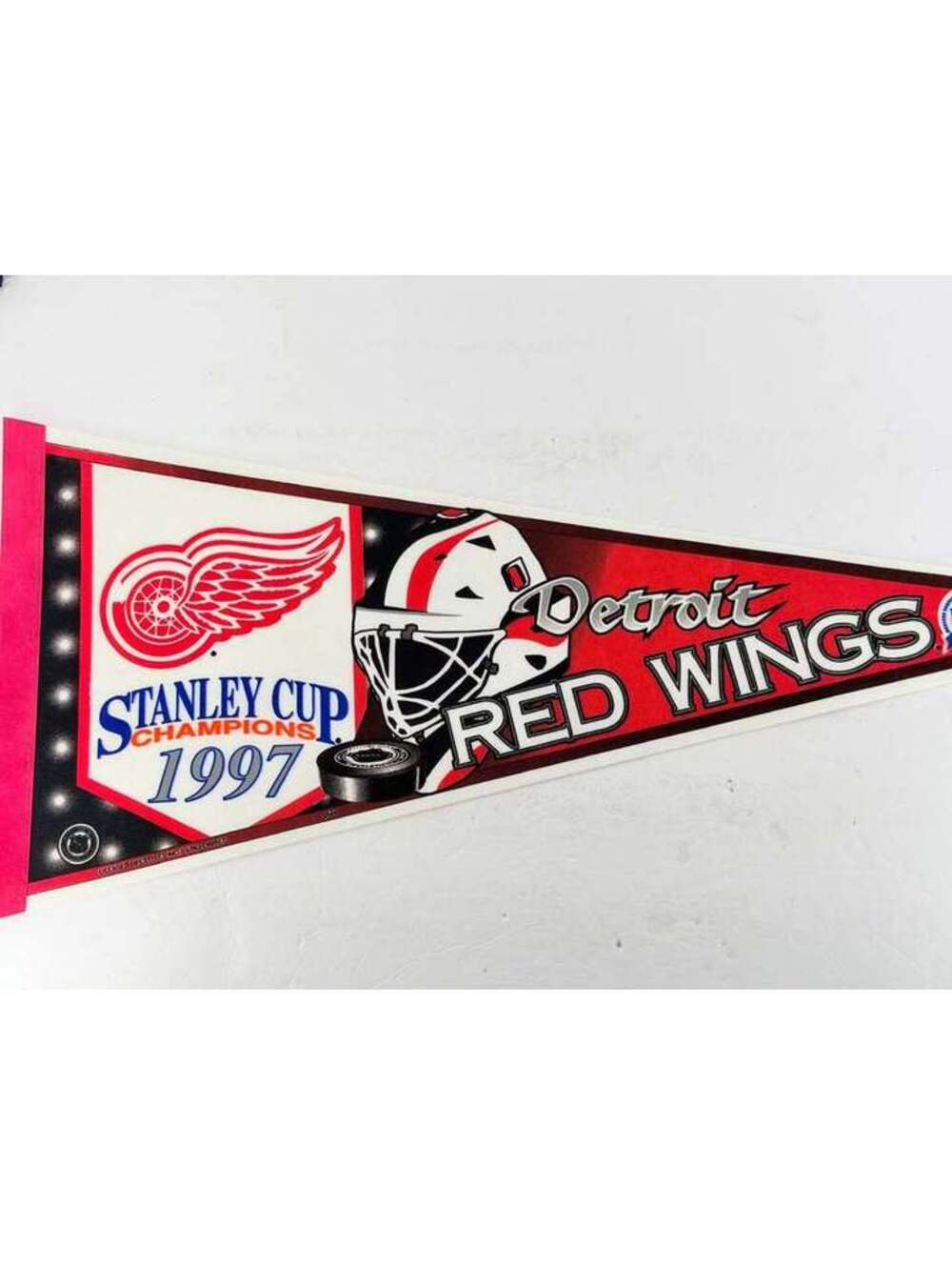 Detroit Red Wings 1997 Stanley Cup Champions Pennant